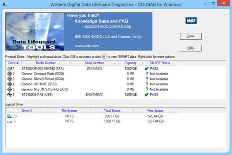 hard drive test utility western digital|western digital disk check tool.